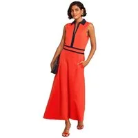 Love & Roses Midikleid Love & Roses Tailliertes ärmelloses Kleid, Regular (1-tlg)