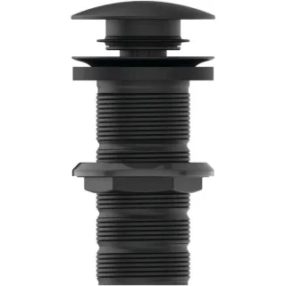 Ideal Standard Push Open-Ventil E1483XG für Waschtische ohne Überlauf, Silk Black