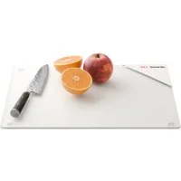 ALLboards Schneidebrett Glas Herdabdeckplatte Schneidebrett 30x40 cm Arbeitsplatte Herdschutz, Glas