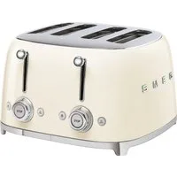 Smeg Toaster TSF03CREU, 4 kurze Schlitze, 3000 W