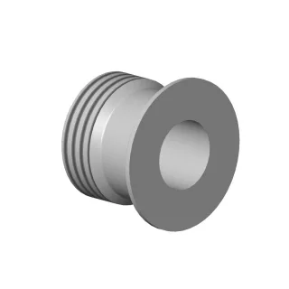 Dornbracht Hülse Ersatzteile 091701210 D. 29 x 21 mm Weiß matt 091701210-10