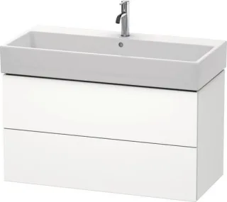 Duravit L-Cube Waschtischunterbau wandhängend Weiß Supermatt 984x459x544 mm - LC627808484 LC627808484