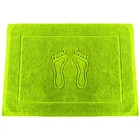MatratzenL.A.B® Badematte 650 g/m² Blauer Schwan®, 100% Baumwolle, 50x70 cm, Badvorleger, Duschvorleger, Duschmatte Frottee