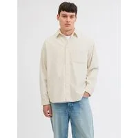 Jack & Jones Langarmhemd JORINWOOD OVERSIZED CORD SHIRT LS