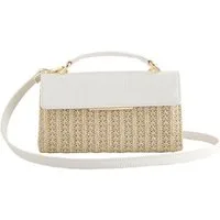 Next Clutch Tragetasche in Raffia-Optik mit Griff (1-tlg)