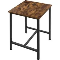Woltu Bartisch (1-St), Bartisch aus Metallgestell, Tischplatte aus MDF