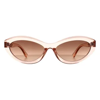 Guess Cat Eye Womens Glänzend Rosa Braun Farbverlauf GO00070