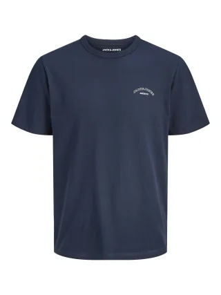 JACK&JONES - JJCOLLEGE LOGO TEE SS CREW NECK JNR Navy Blazer - Gr. - 152