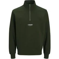 Jack & Jones PlusSize Sweatshirt JJESOHO SWEAT QUARTER ZIP HN NOOS PLS
