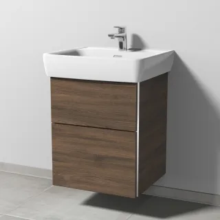 Sanipa 3way Waschtischunterbau zu Laufen Pro A Waschtisch mit 2 Auszügen, Eiche-Arizona BR75580