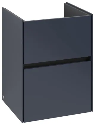 Villeroy & Boch Waschtischunterschrank Collaro 472x610x404mm 2 Ausz. Waschbecken mittig Marine Blu C14100VQ