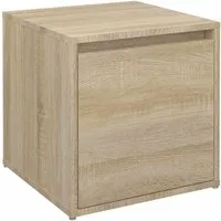 vidaXL Kommode Schubladenbox Sonoma-Eiche 40,5x40x40 cm Holzwerkstoff (1 St)