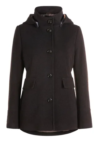 Gil Bret - Wolljacke Dark Brown Melange - Gr. - 40