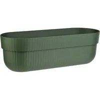 Engelland Blumenkasten mit Wasserspeicher/Drainagesystem und Abstandshalter (Vorteils-Set, 1 St), Blumentopf, 50 cm, PP-Kunststoff, Balkonkasten, länglich, formstabil