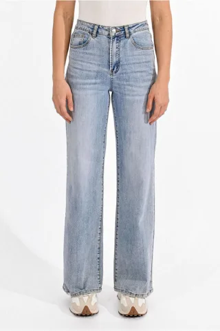 molly bracken - Jeans Wide Leg blau - Gr. - 27