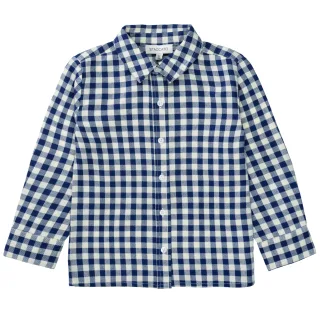 STACCATO - Kn.-Karohemd deep navy karo - Gr. - 122