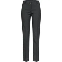 GREIFF Anzughose Greiff Corporate BASIC Damen Business-Hose Slim-Fit Anthrazit