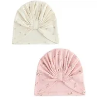 Next Erstlingsmütze Turbanmützen, 2er-Pack (2-St)