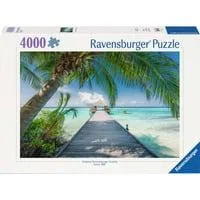 Puzzle Traumstrand auf den Malediven 4000 Teile