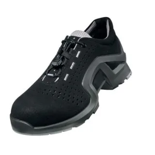 uvex 1 x-tended support Sicherheitsschuh S1 Halbschuh gelocht schwarz/grau 41 - 8511941