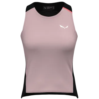 SALEWA - Vento Merino Tanktop Damen - Schwarz (Gr.36)