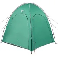vidaXL Faltzelt Poolzelt Meergrün 366 x 305 x 231 cm Polyester und Fiberglas, (1 tlg)