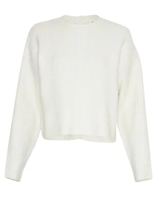 msch copenhagen - MSCHGittel Peggy Pullover egret melange - Gr. - M