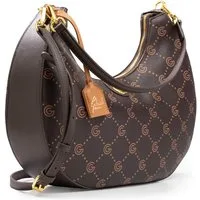 GABRIELLA G By Gabriella Gucci Hobo, Damen Henkeltasche, Schultertasche, Umhängetasche mit Logoapplikation