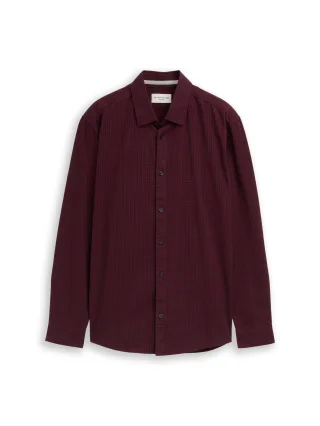 Tom Tailor - Regular Fit Hemd mit Karomuster red vichy check - Gr. - XXL