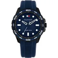 Tommy Hilfiger Quarzuhr TH Regatta 1792265, Armbanduhr, Damenuhr, Herrenuhr, Silikonarmband, analog