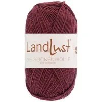 LANA GROSSA Landlust die Sockenwolle 50g Mélange Häkelwolle, 210 m