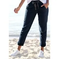 Elbsand Sweathose Brinja mit Logoprint am Bund und Taschen, Jogginghose, Relaxhose