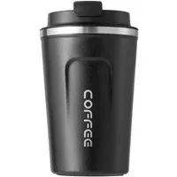 Faizee Möbel Isolierflasche Isolierte Kaffeebecher to go Isolierbecher Thermobecher für 380ml