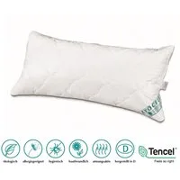 Bach's Bettenwelt Kopfkissen Lyocell/Tencel Kissen 40x60 cm optimale Klimaregulierung, Seitenschläfer, Rückenschläfer, mit Innenkissen, Höhe verstellbar