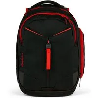 Satch Schulranzen Schulrucksack MATCH Fire Phantom, Kollektion 2024 (1 Stück), Laptop-Fach, Your-Size-System, Schulranzen