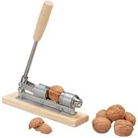 relaxdays Nussknacker Retro Nussknacker Holz