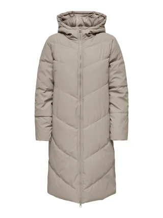 JDY - JDYULRIKKA WATER REP PUFFA OTW NOOS Simply Taupe - Gr. - L