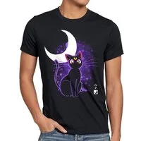 style3 T-Shirt Katze Luna sailor moon crystal anime manga bunny cosplay