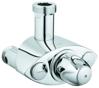 GROHE THM-Batterie Grohtherm XL 35087 Wandmontage DN32 chrom 35087000