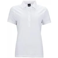 James & Nicholson Poloshirt Damen Elastic Polo Piqué / Taillierter Schnitt