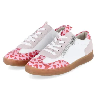 Waldläufer Sneaker DAISY - Gr. 37,5 - Weiß - Leder & Textil