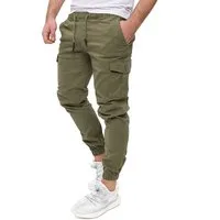 Pittman Cargohose Darius Cargo Chino elastischer Bund mit Kordelzug