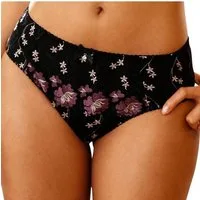 Nuance by Lascana Slip mit Blüten-Stickereien