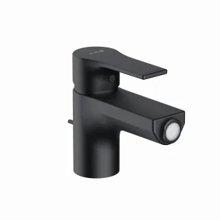 Kludi ZENTA SL Bidetarmatur Ablaufgarnitur mattschwarz, 485303965 485303965
