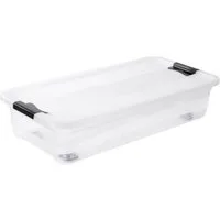 keeeper Organizer konrad, Aufbewahrungsbox, 33 L, mit Rollen, Deckel, Schiebeverschluss