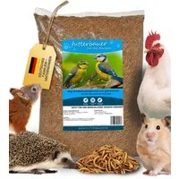 futterbauer 5kg Futterbauer Soldatenfliegenlarven Vogelfutter, Fischfutter, für: Vogel