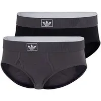 adidas Originals Slip Comfort Cotton Rib (2-St) Unterhose, Basic Slip, Slip