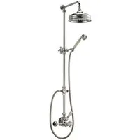 Schulte Brausegarnitur Schulte DuschMaster Rain Retro D9646