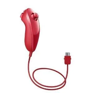 Original Nintendo Wii Nunchuk rot