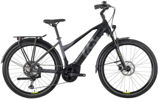 Husqvarna E-BICYCLES "E-Trekkingbike Pather 2 Damen" 11 Gang Tektro RD-M550 Schaltwerk Kettenschaltung Mittelmotor 250 W 27,5 Zoll, Yamaha Motor, Scheibenbremsen, mit Straßenzulassung, Pedelec, Elektrofahrrad für Damen